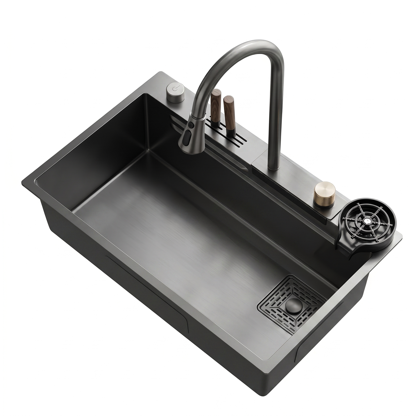 BLIOTE Premium Waterfall Sink kitchen sink fixture, image 4