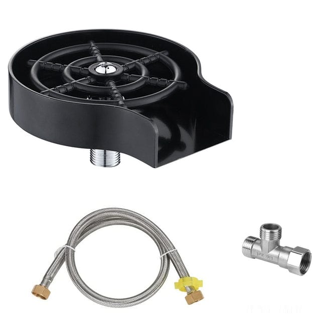 Lavadora automática de tazas, grifo de vidrio para fregadero de cocina, enjuagadora de vidrio, accesorios de limpieza para fregadero, lavadora de vidrio