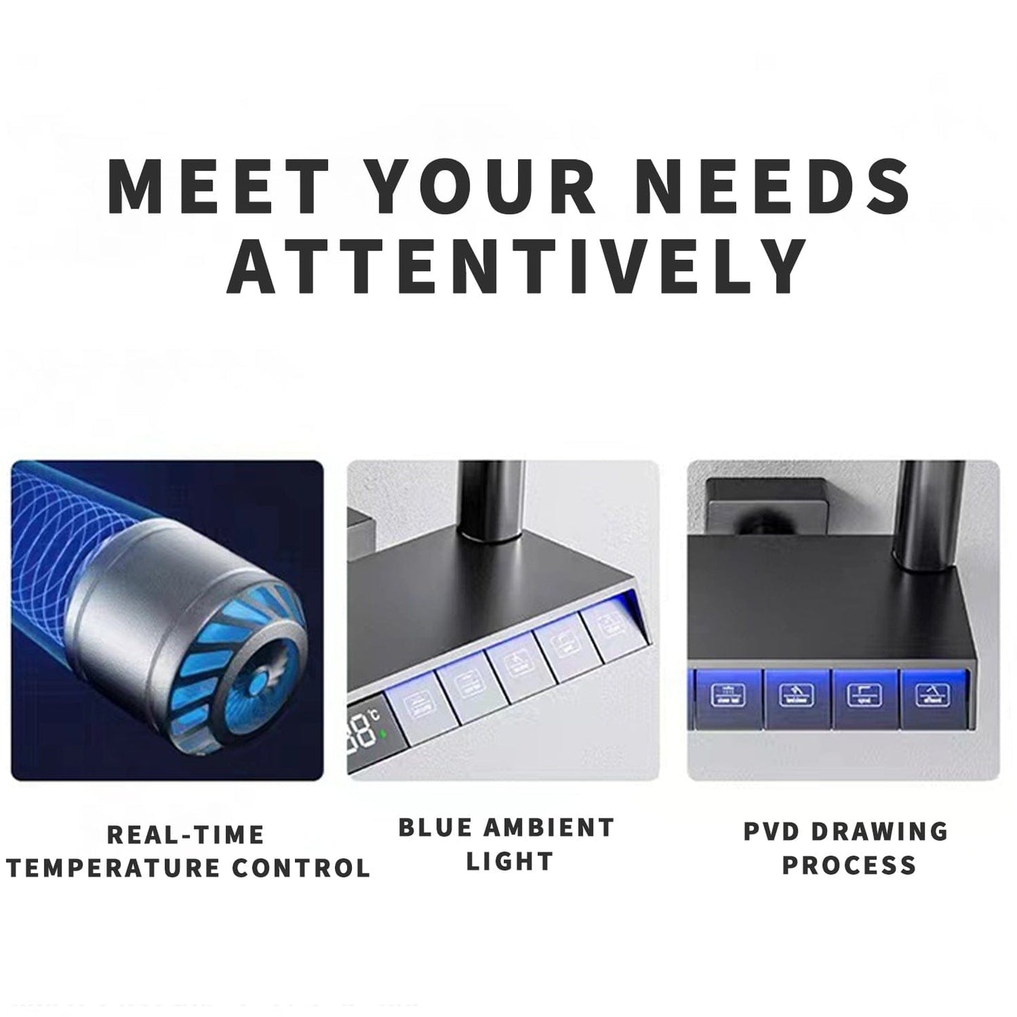 Bliote™ LED Shower Set