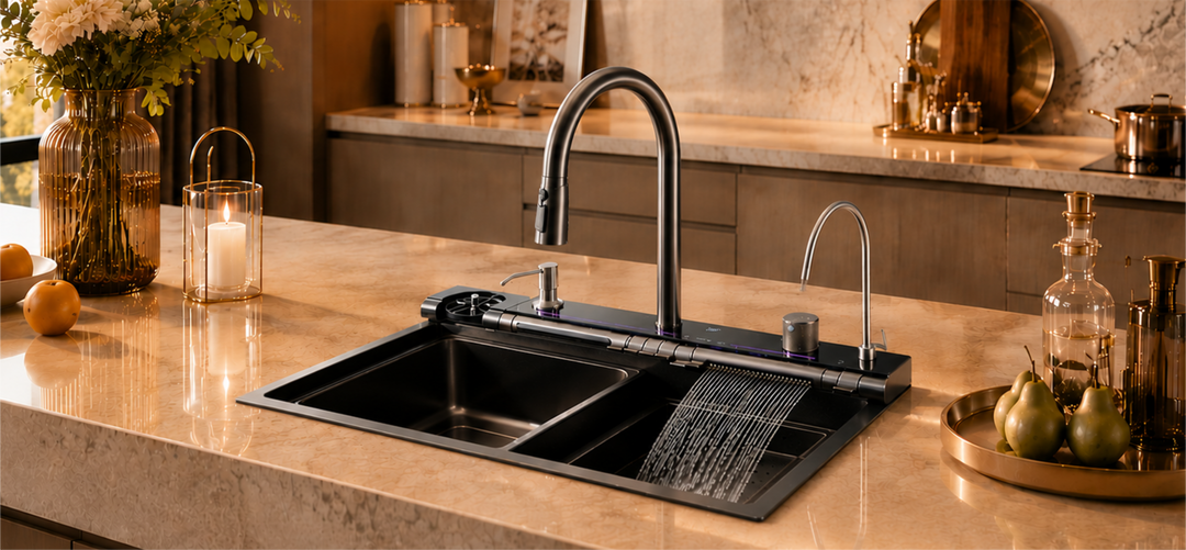 Are Waterfall Kitchen Sinks Worth It?