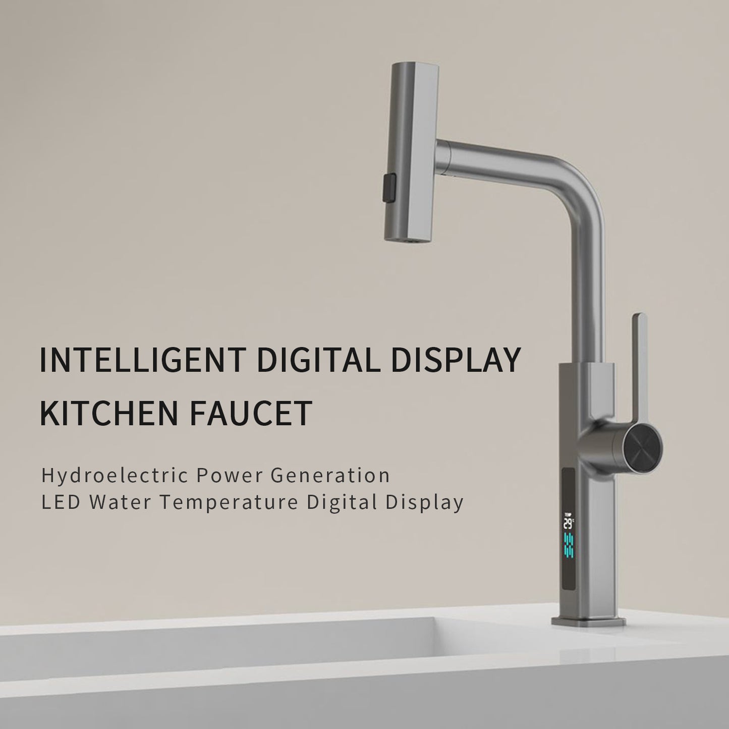 Bliote™360° rotating digital faucet