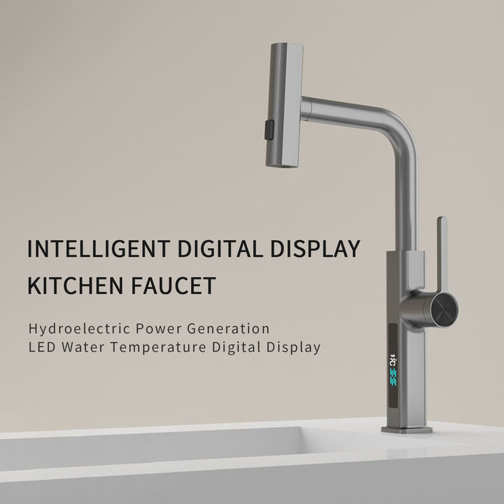 BLIOTE 360 Rotating Digital Tap faucet detail view