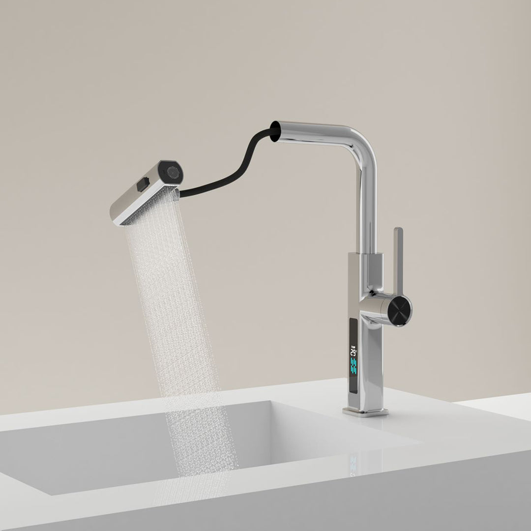 BLIOTE 360 Rotating Digital Tap faucet with rotating outlet