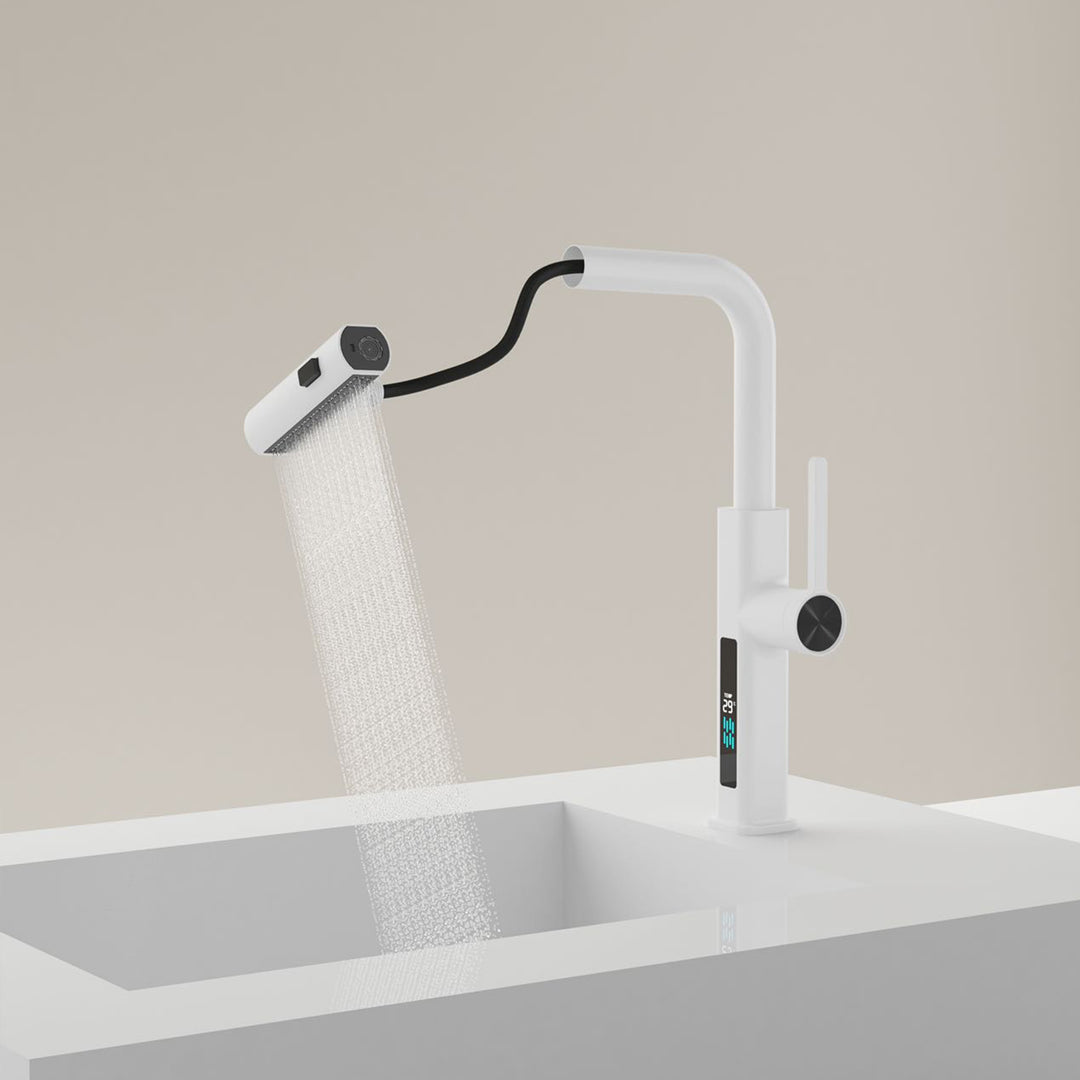 BLIOTE 360 Rotating Digital Tap faucet dimensions and details