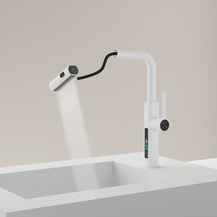 BLIOTE 360 Rotating Digital Tap faucet dimensions and details