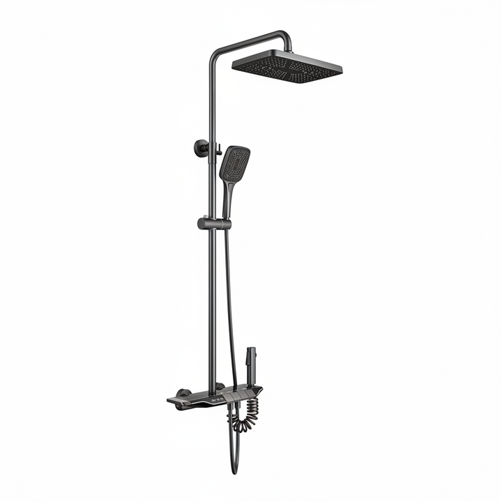 BLIOTE Luminous Digital Display Shower shower system with digital temperature display and LED lighting