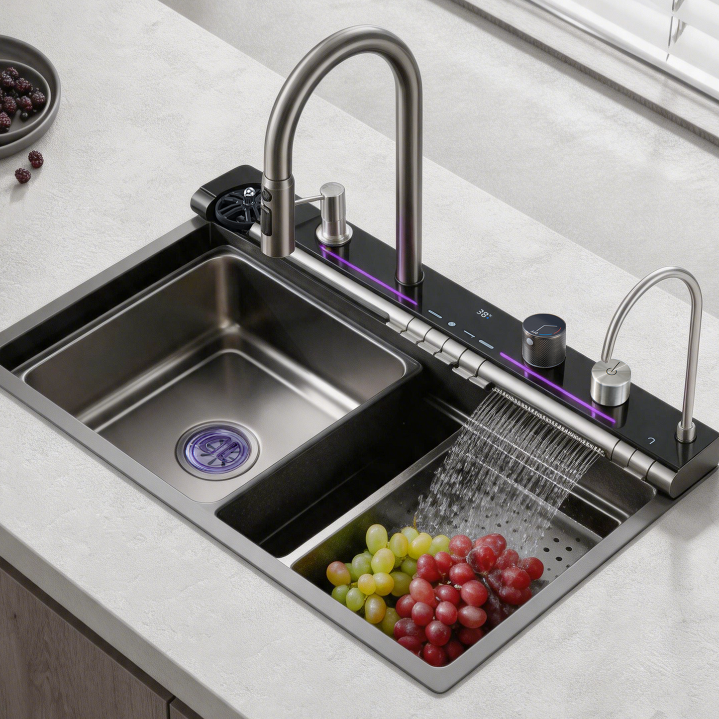 BLIOTE Luxury Kitchen Sink kitchen sink fixture, image 1