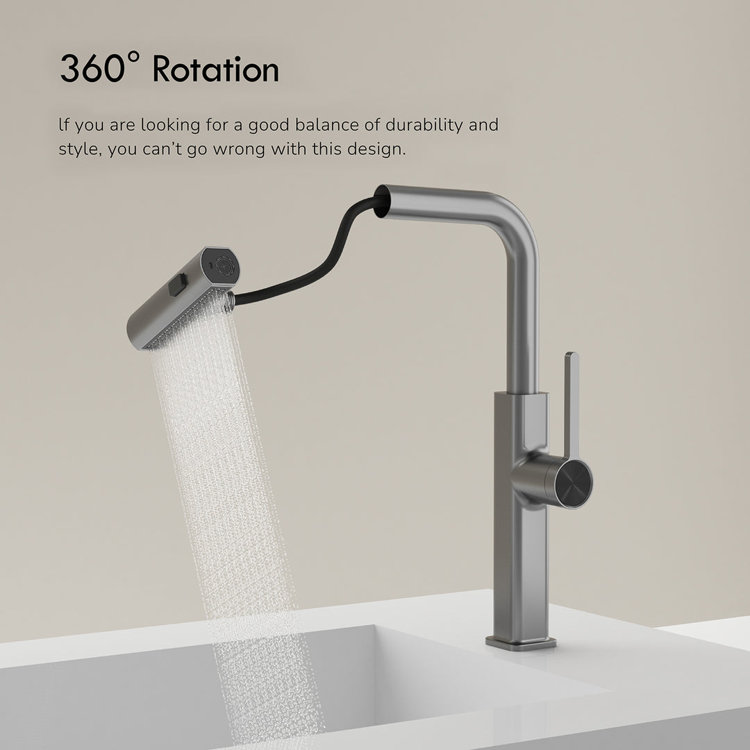 BLIOTE 360 degree Rotating Faucet kitchen or bathroom faucet, image 8