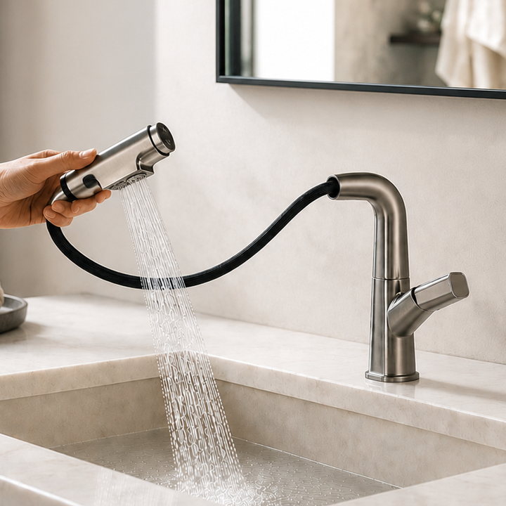 BLIOTE Kitchen Tap faucet installed view