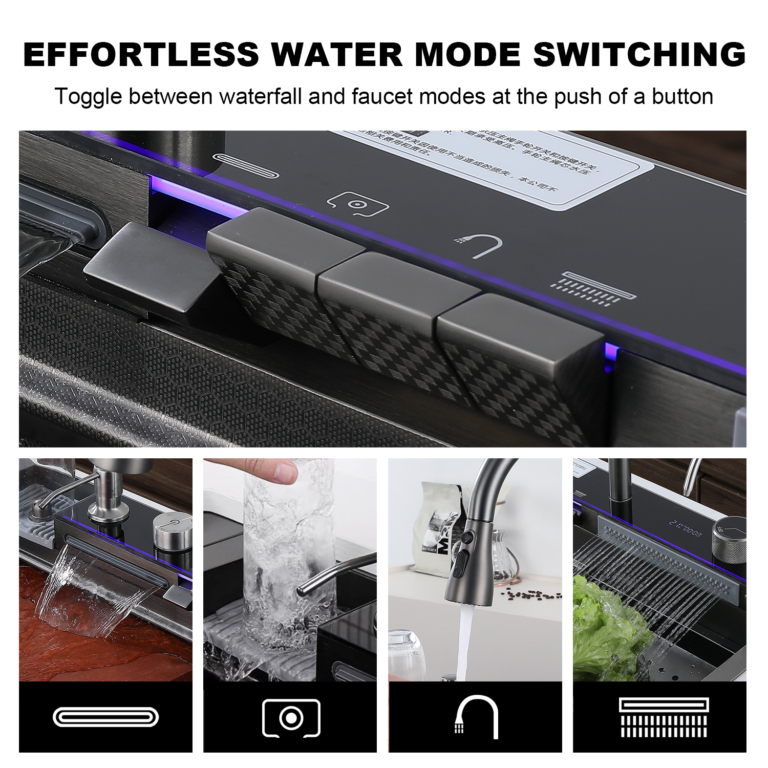 BLIOTE Premium Kitchen Sink kitchen sink fixture, image 5