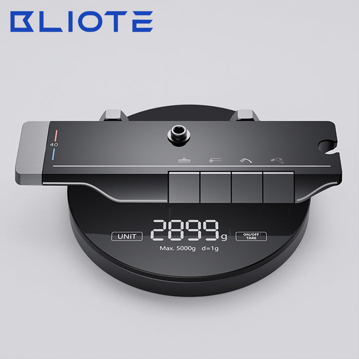 BLIOTE Luminous Digital Display Shower shower system with LED lighting