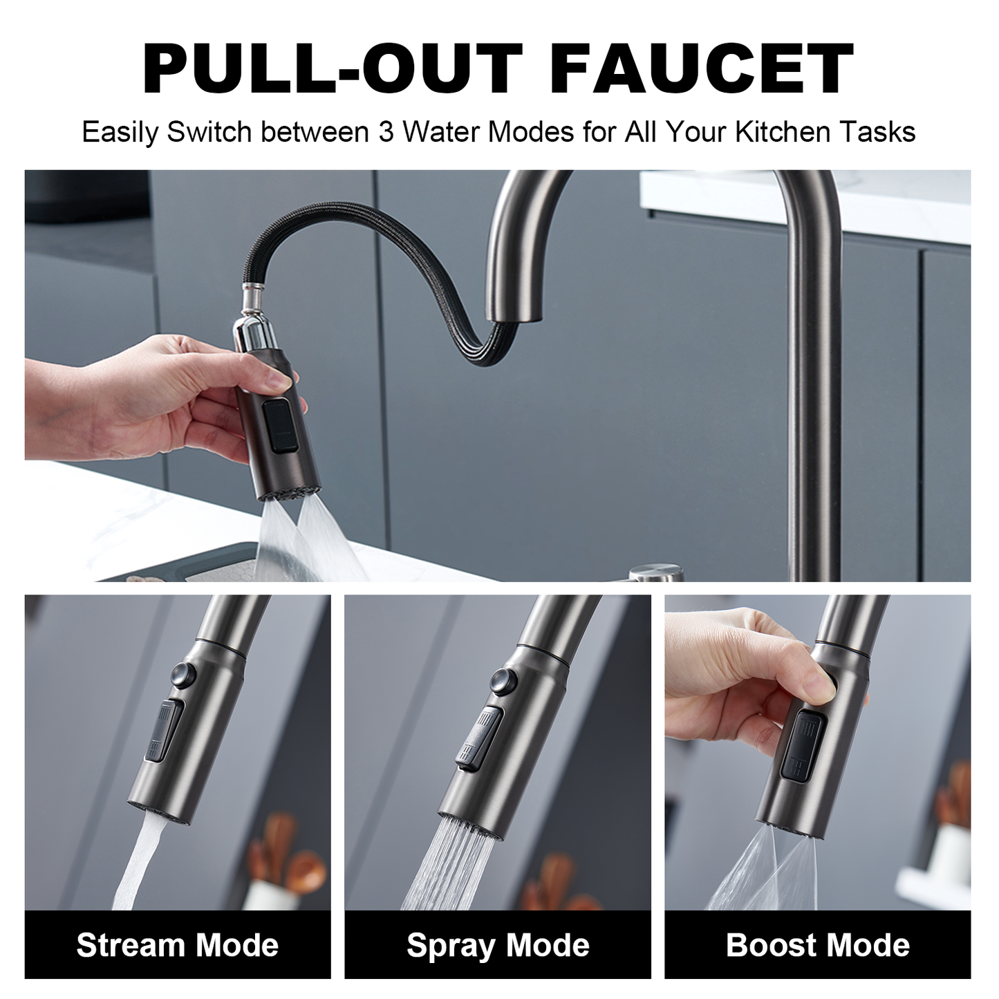 BLIOTE Luxury Kitchen Sink kitchen sink fixture, image 6