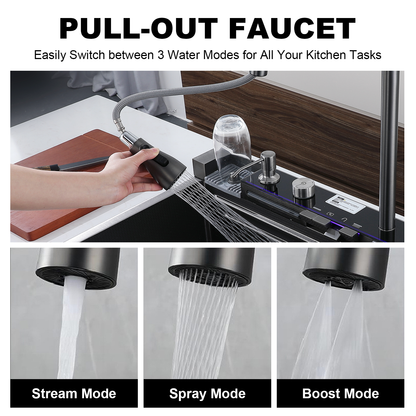 BLIOTE Premium Kitchen Sink kitchen sink fixture, image 6
