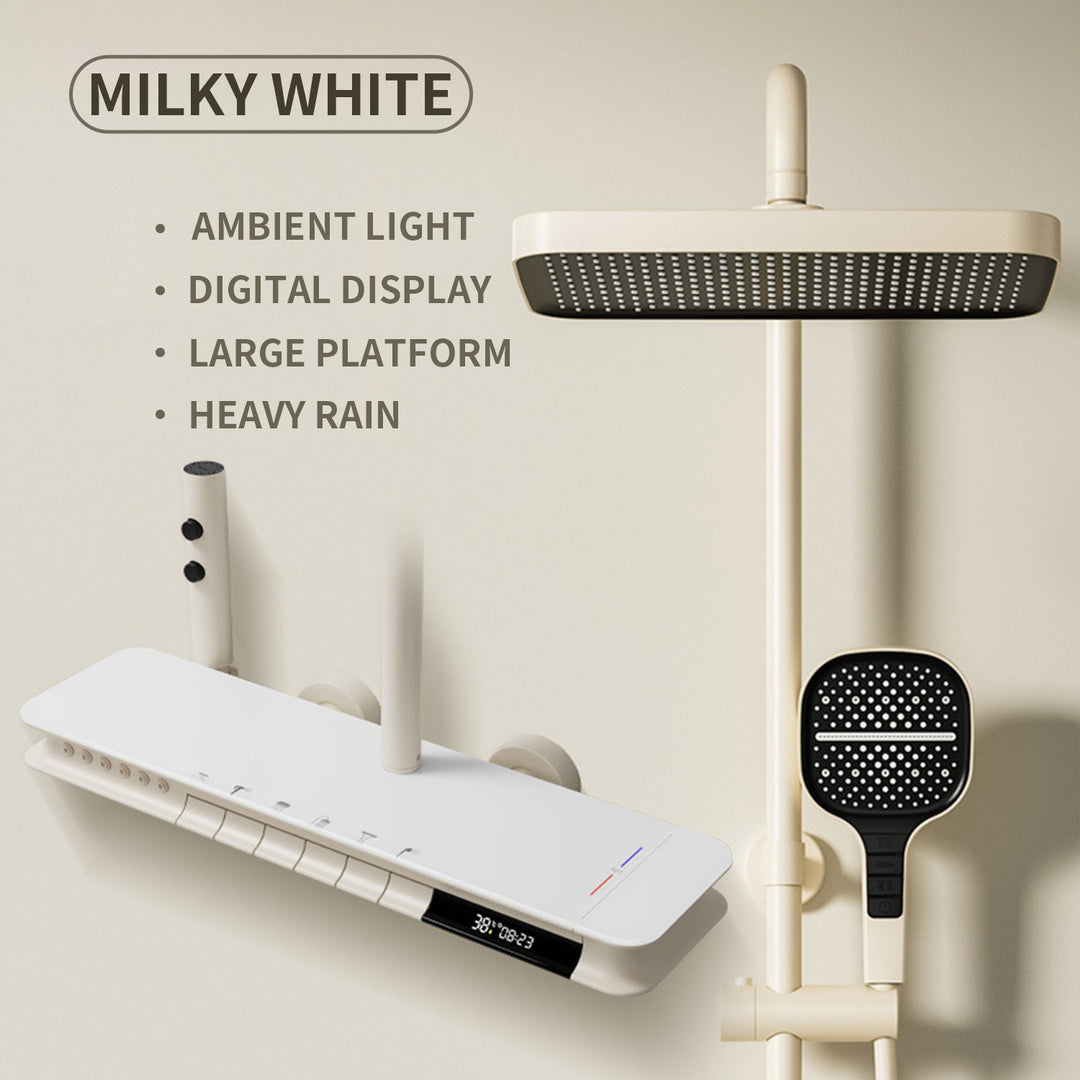 BLIOTE Ambient Light Shower shower system detail view
