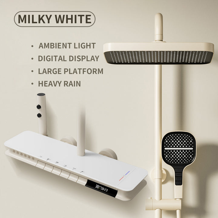 BLIOTE Ambient Light Shower shower system detail view