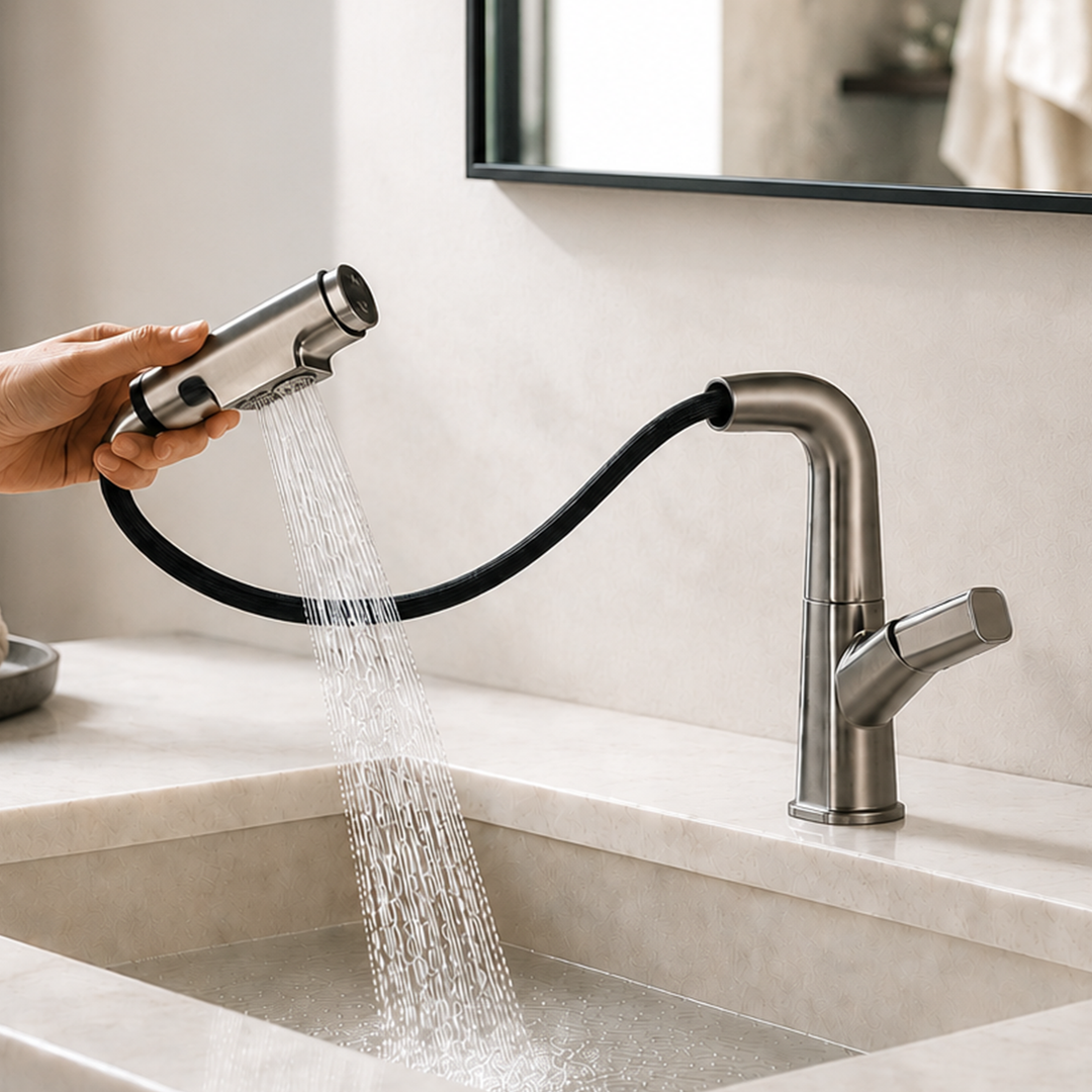 BLIOTE Kitchen Tap faucet installed view