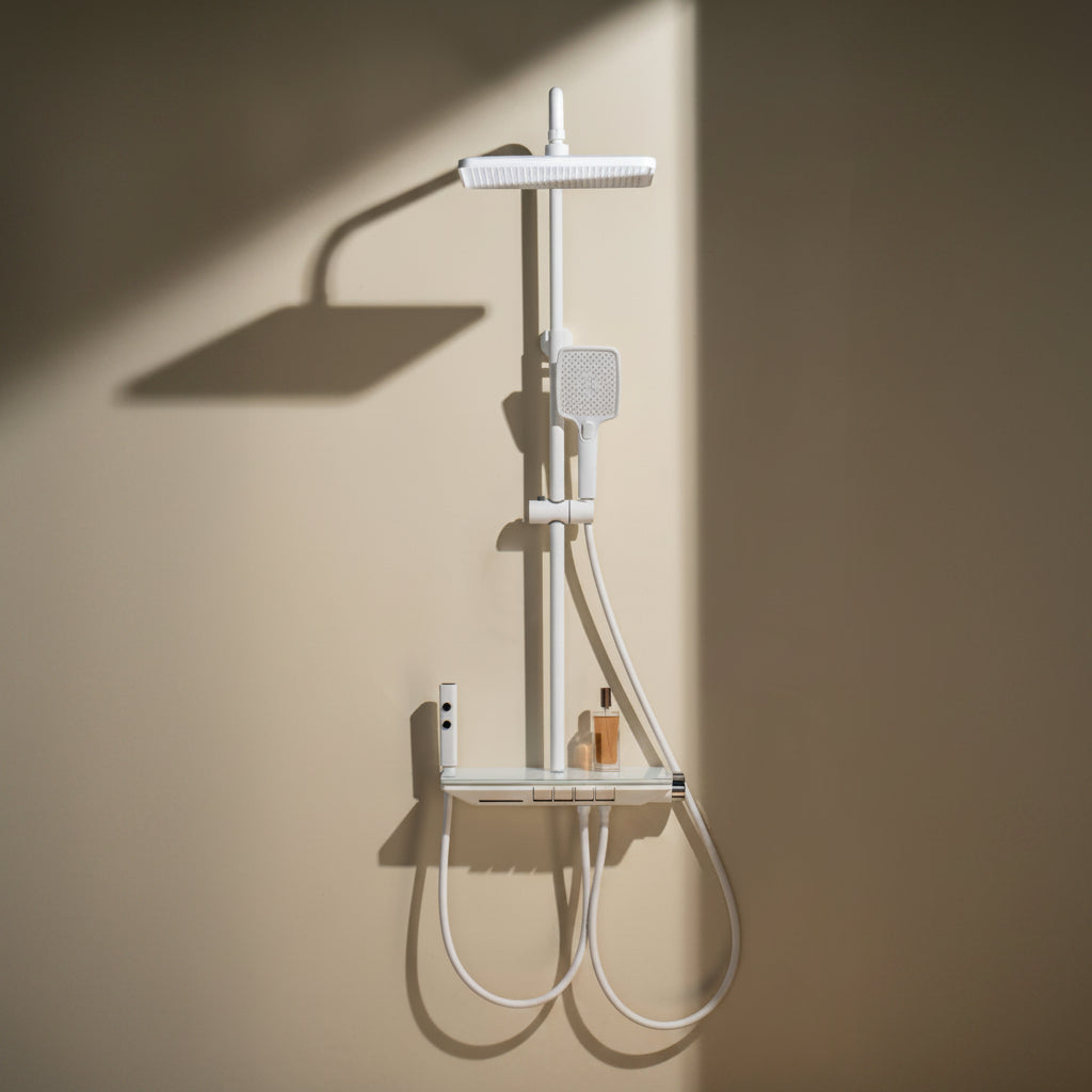 BLIOTE Digital LED Shower Set shower system front view