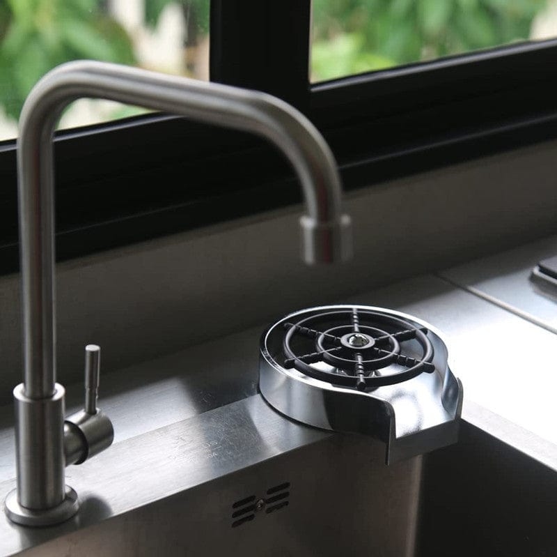 BLIOTE Automatic Cup Washer glass rinser installed view