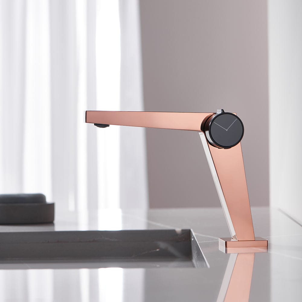 BLIOTE Clock-Shaped Faucet faucet in use