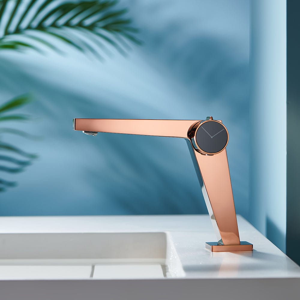 BLIOTE Clock-Shaped Faucet faucet finish detail