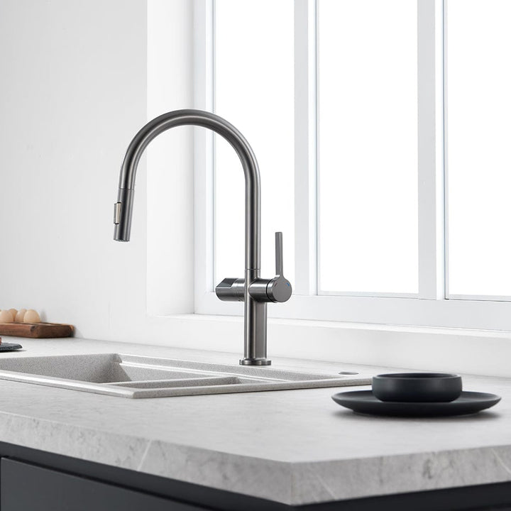 BLIOTE Sensor-activated &amp; Kitchen Tap faucet with pull-out sprayer