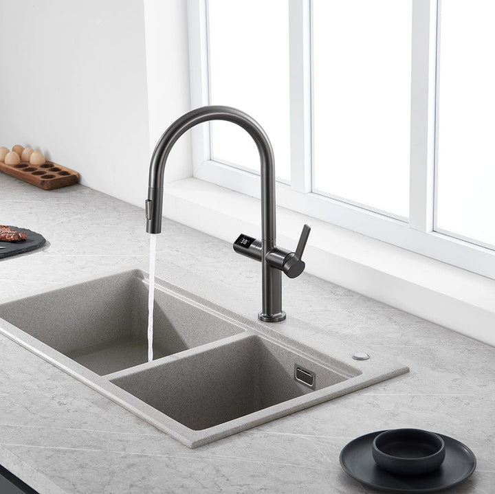 BLIOTE Sensor-activated &amp; Kitchen Tap faucet dimensions and details