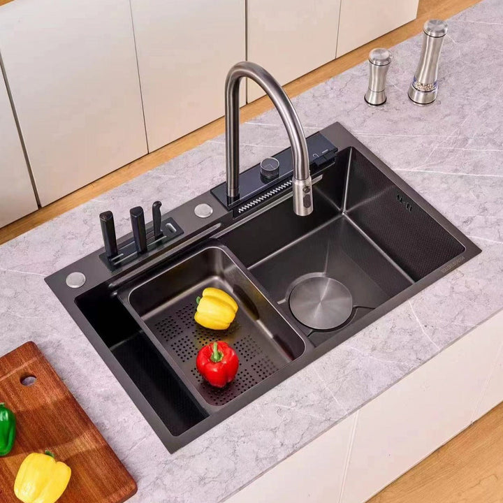 BLIOTE Advanced Kitchen Sink kitchen sink detail view