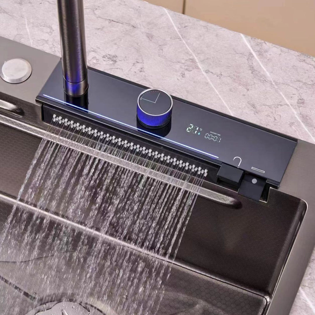 BLIOTE Advanced Kitchen Sink kitchen sink finish detail