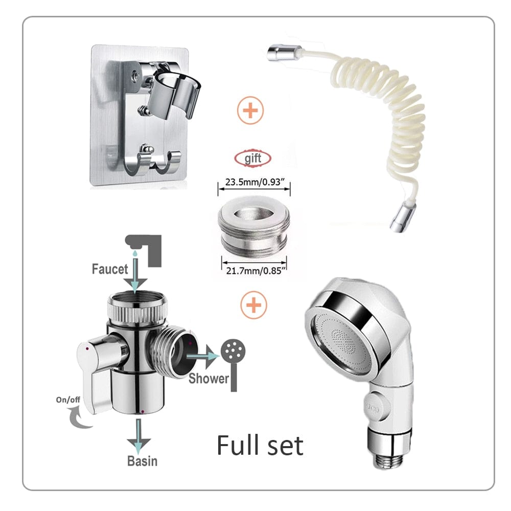 External Shower Faucet Holder Artifact Wash Hair Pet Washer Bathroom