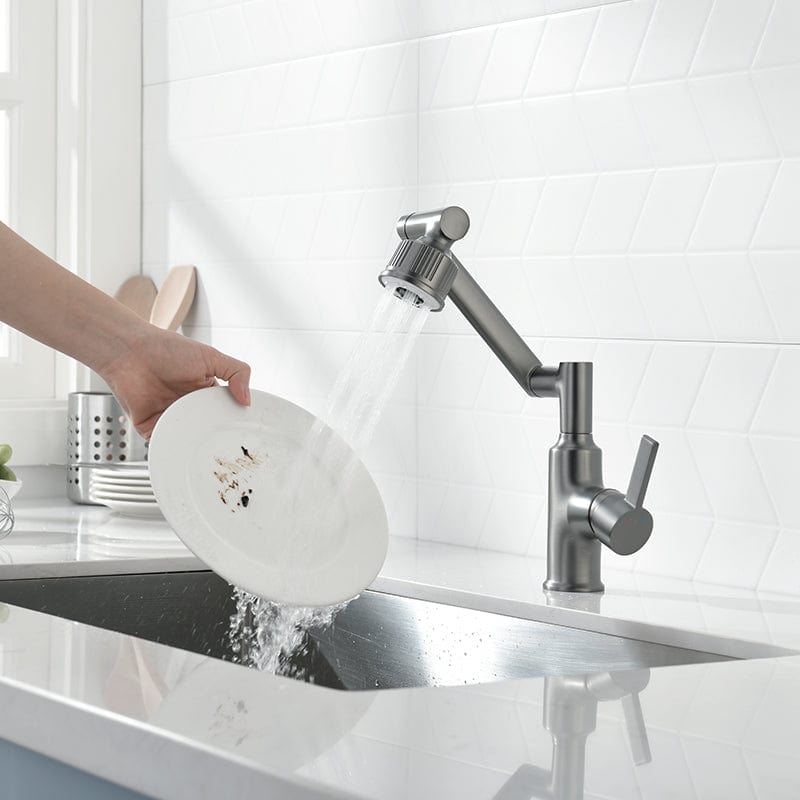 BLIOTE Robotic Arm Tap faucet with rotating outlet