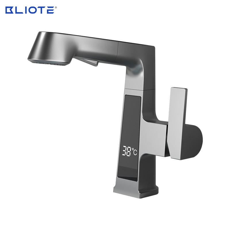 Bliote Pull Out Bathroom Faucet