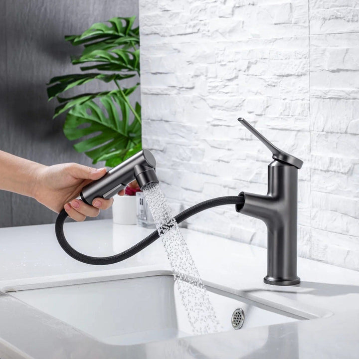 BLIOTE Fountain Bathroom Tap faucet finish detail