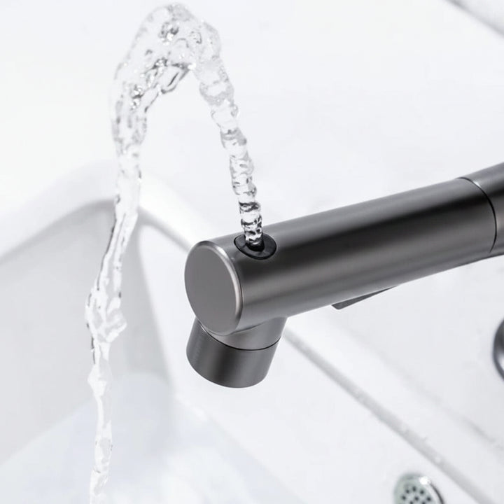 BLIOTE Fountain Bathroom Tap faucet in use
