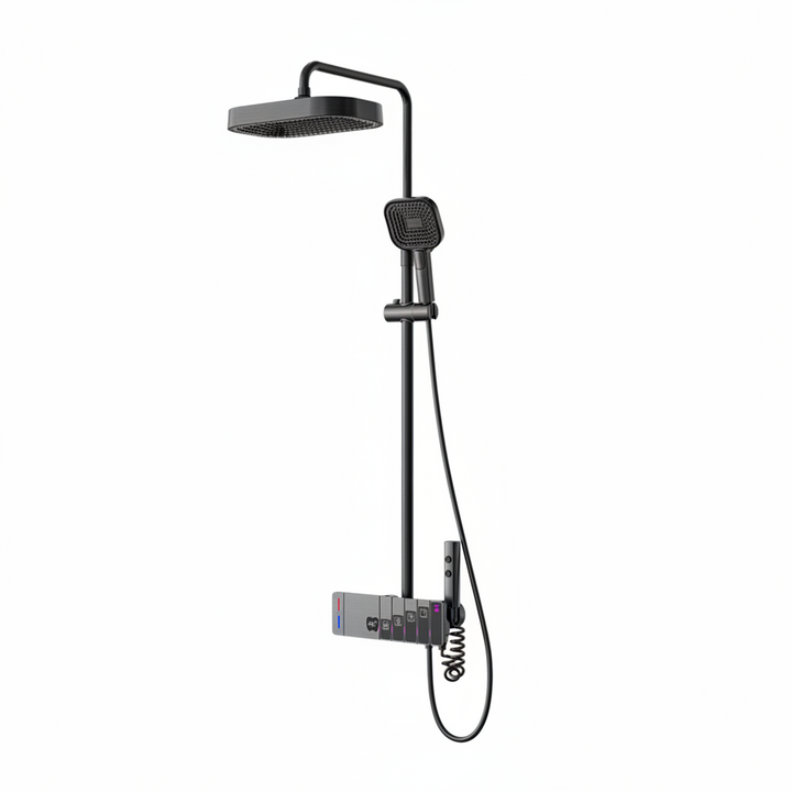BLIOTE Piano Key Shower Set shower system detail view
