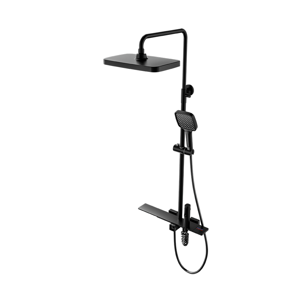 BLIOTE Digital Shower Set shower system front view