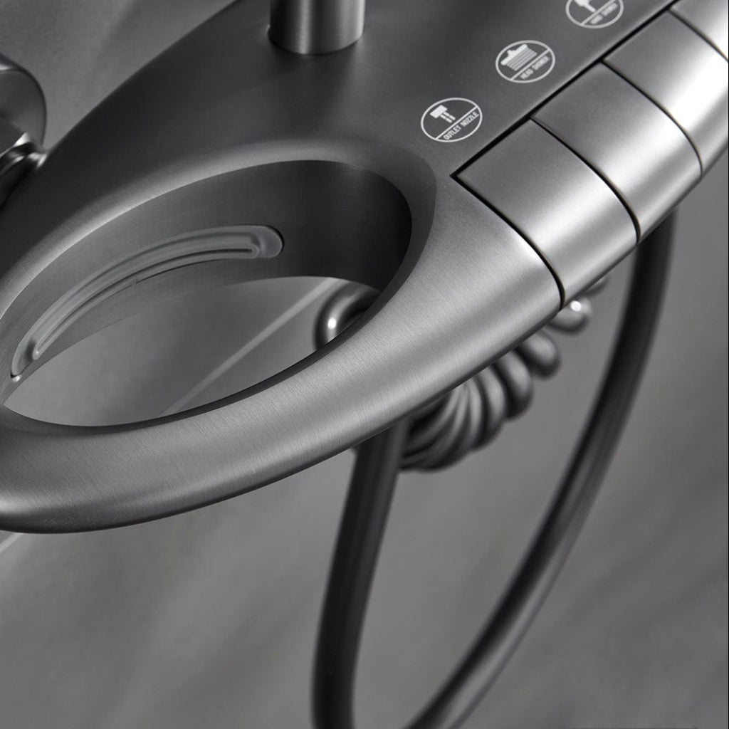 BLIOTE UFO Thermostatic Shower System shower system dimensions and details