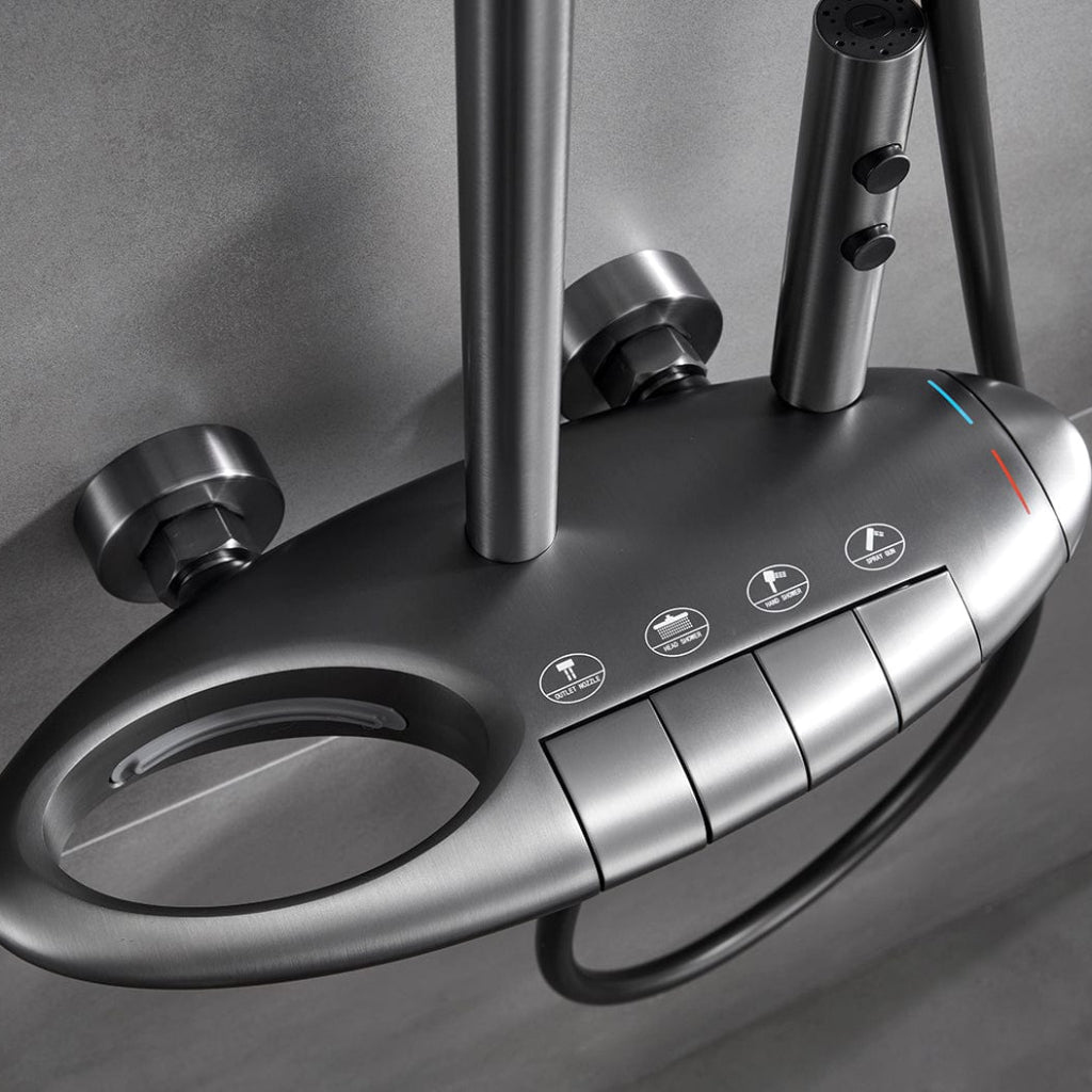 BLIOTE UFO Thermostatic Shower System shower system with thermostatic control