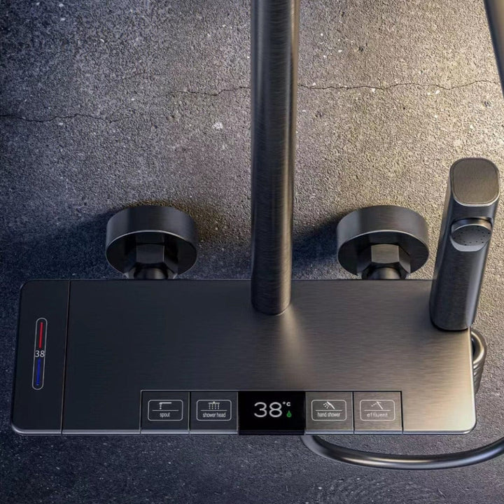 BLIOTE Digital Piano Shower Set shower system detail view