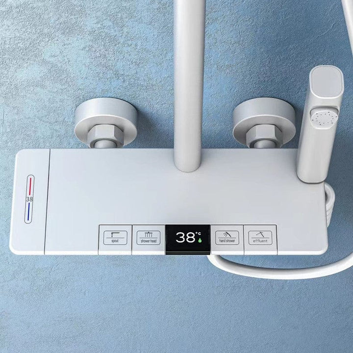 BLIOTE Digital Piano Shower Set shower system with piano key controls