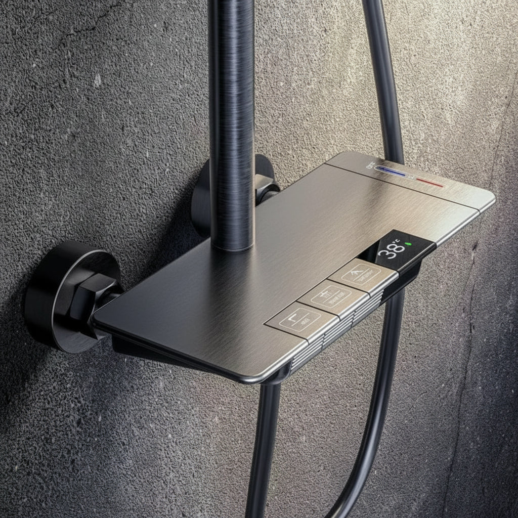 BLIOTE Digital Piano Shower Set shower system accessory detail
