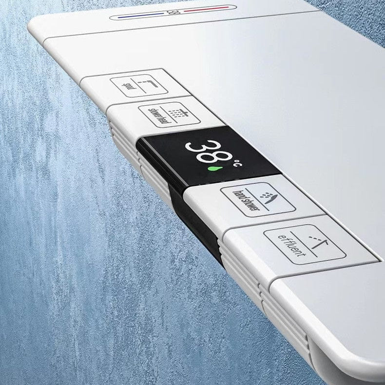 BLIOTE Digital Piano Shower Set shower system with digital temperature display