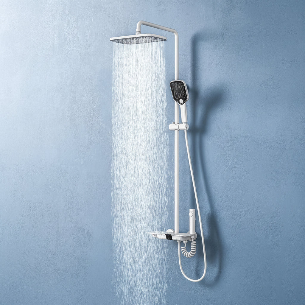 BLIOTE Digital Piano Shower Set shower system front view