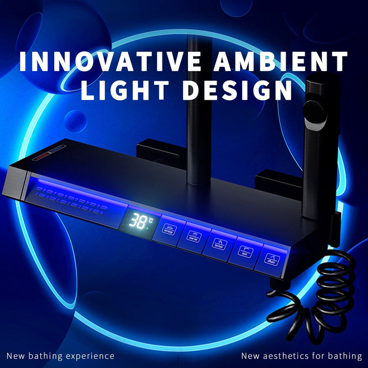 BLIOTE LED Shower Set shower system detail view