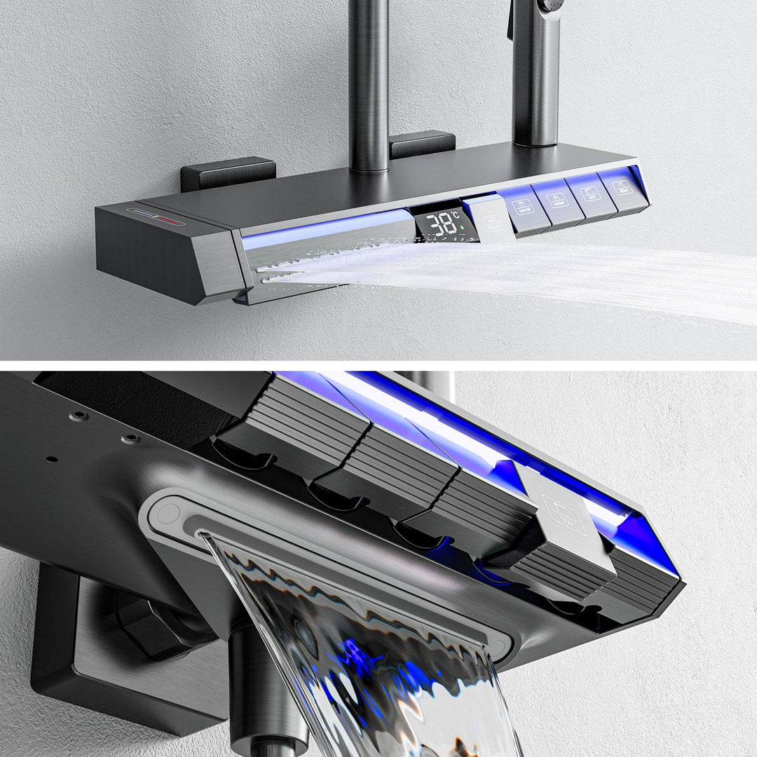 BLIOTE LED Shower Set shower system accessory detail